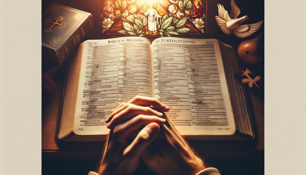 Biblical Meaning of Justification: How God Declares Us Righteous