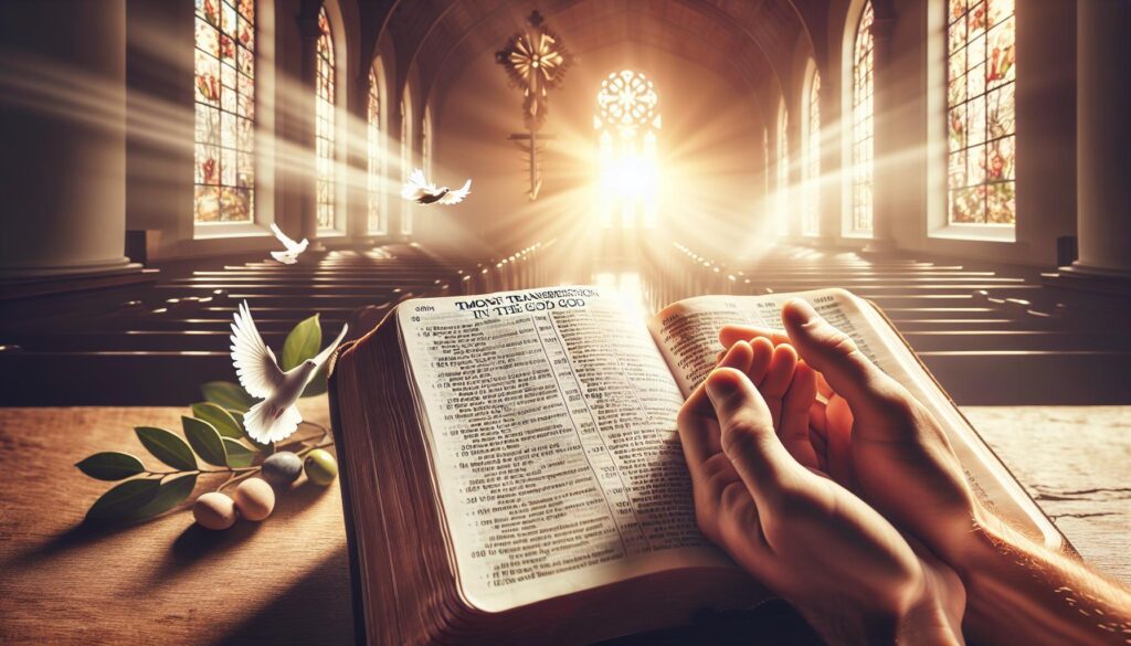 Meaning of Transgression in the Bible: Sin and God’s Forgiveness 35 Meaning of Transgression in the Bible: Sin and God’s Forgiveness