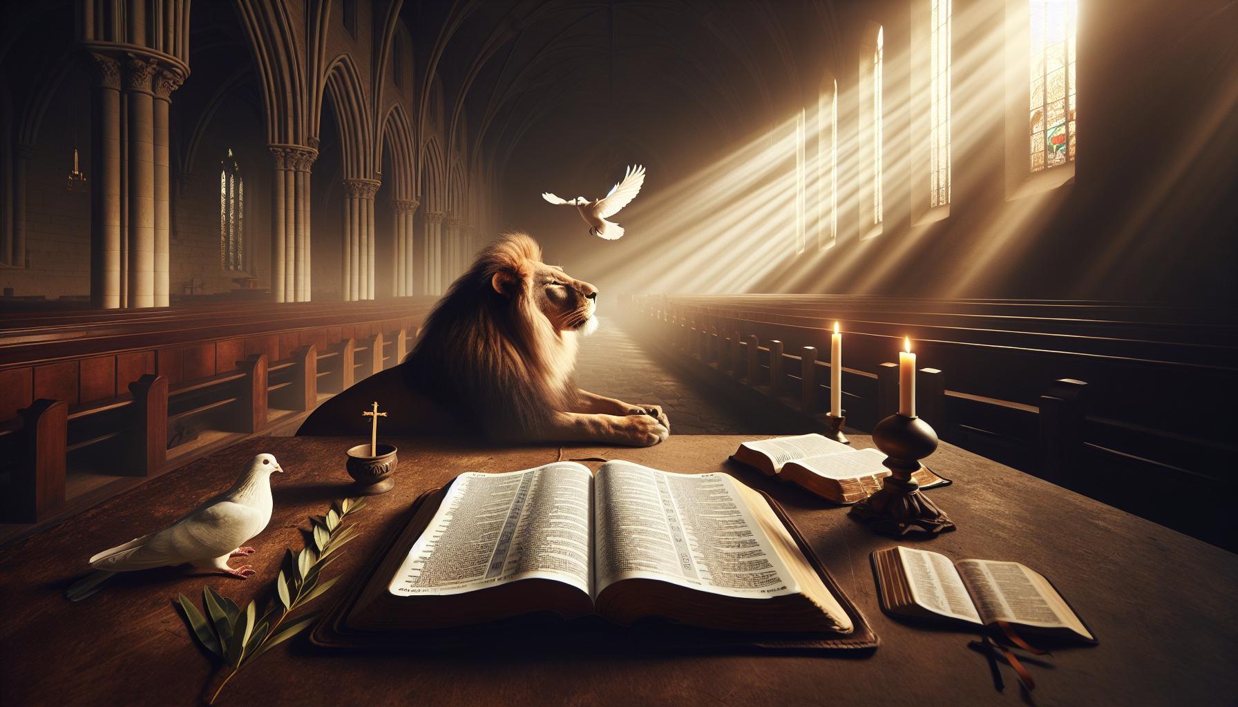 Lion Biblical Meaning: Strength, Courage, and Christ’s Majesty