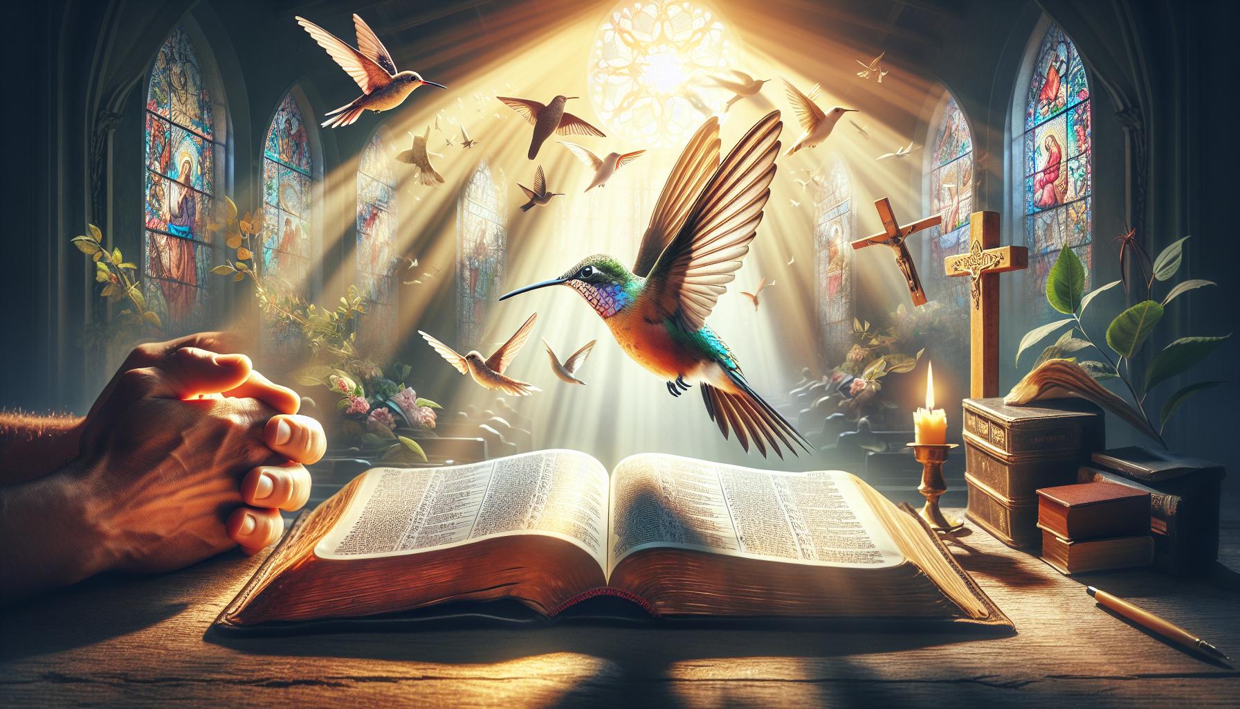 Spiritual Freedom Represented by Hummingbirds in Scripture