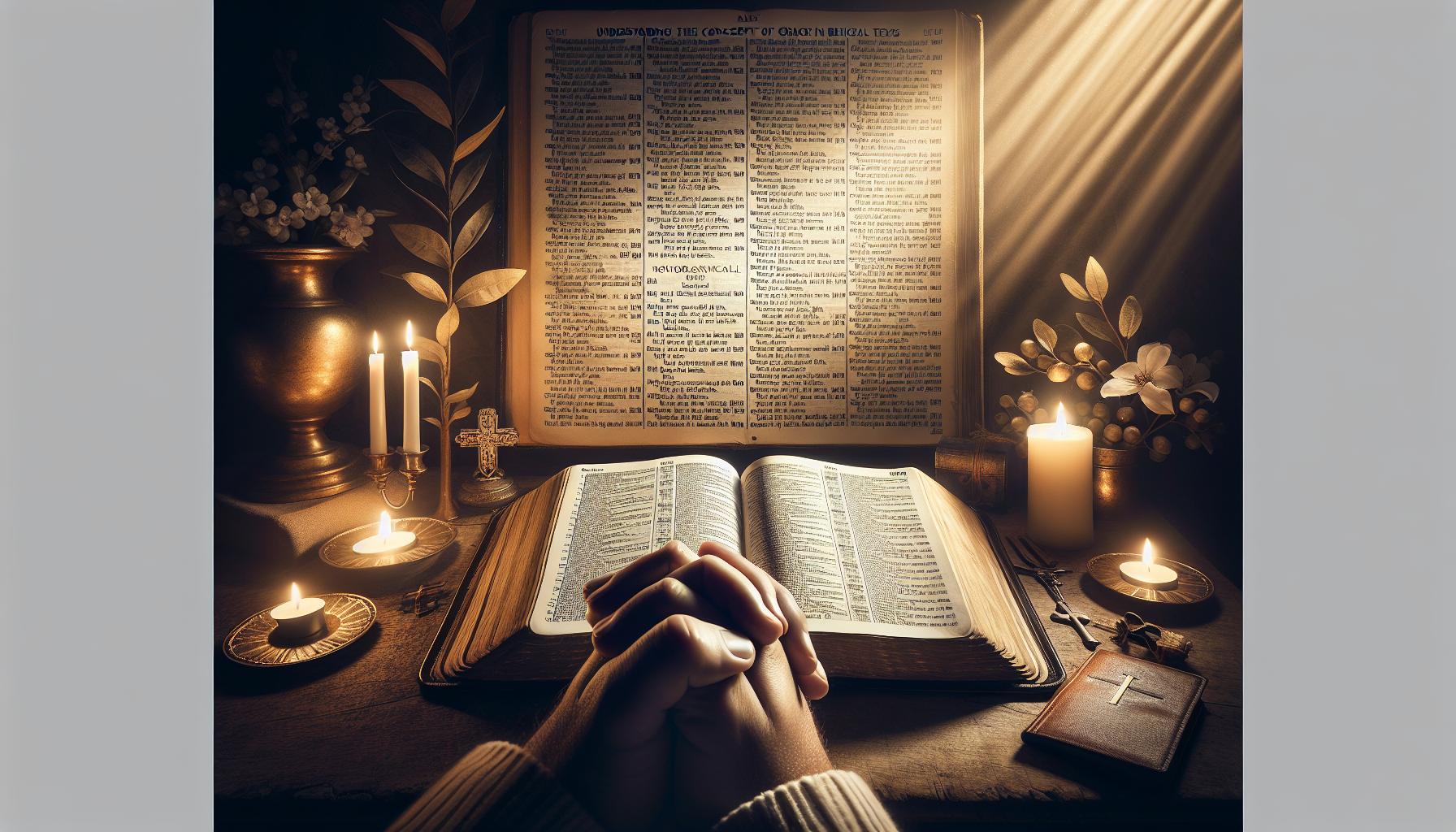 Understanding the Concept​ of ​Grace⁤ in Biblical⁤ Texts