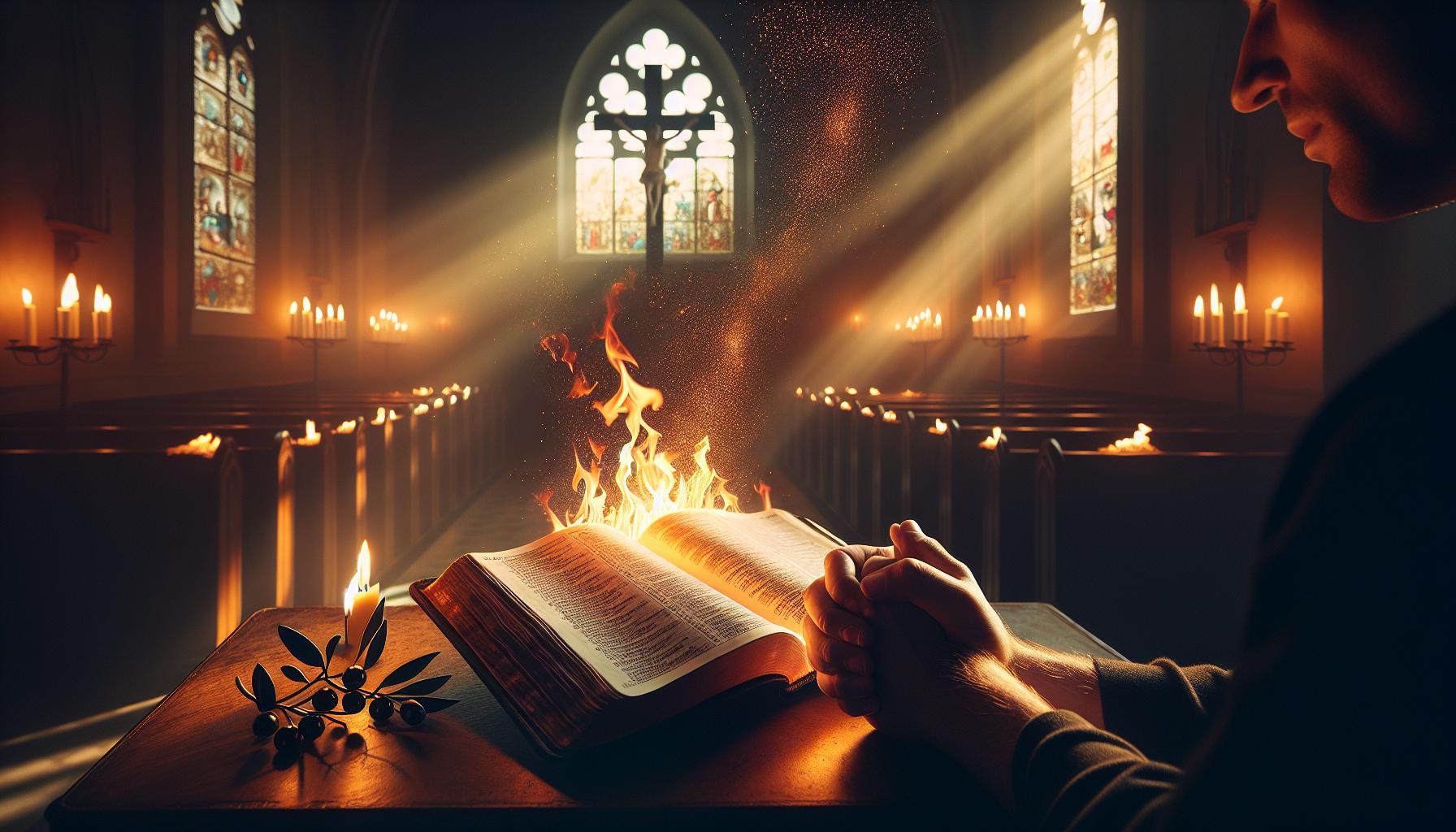 The Symbolism of Fire in Biblical Contexts