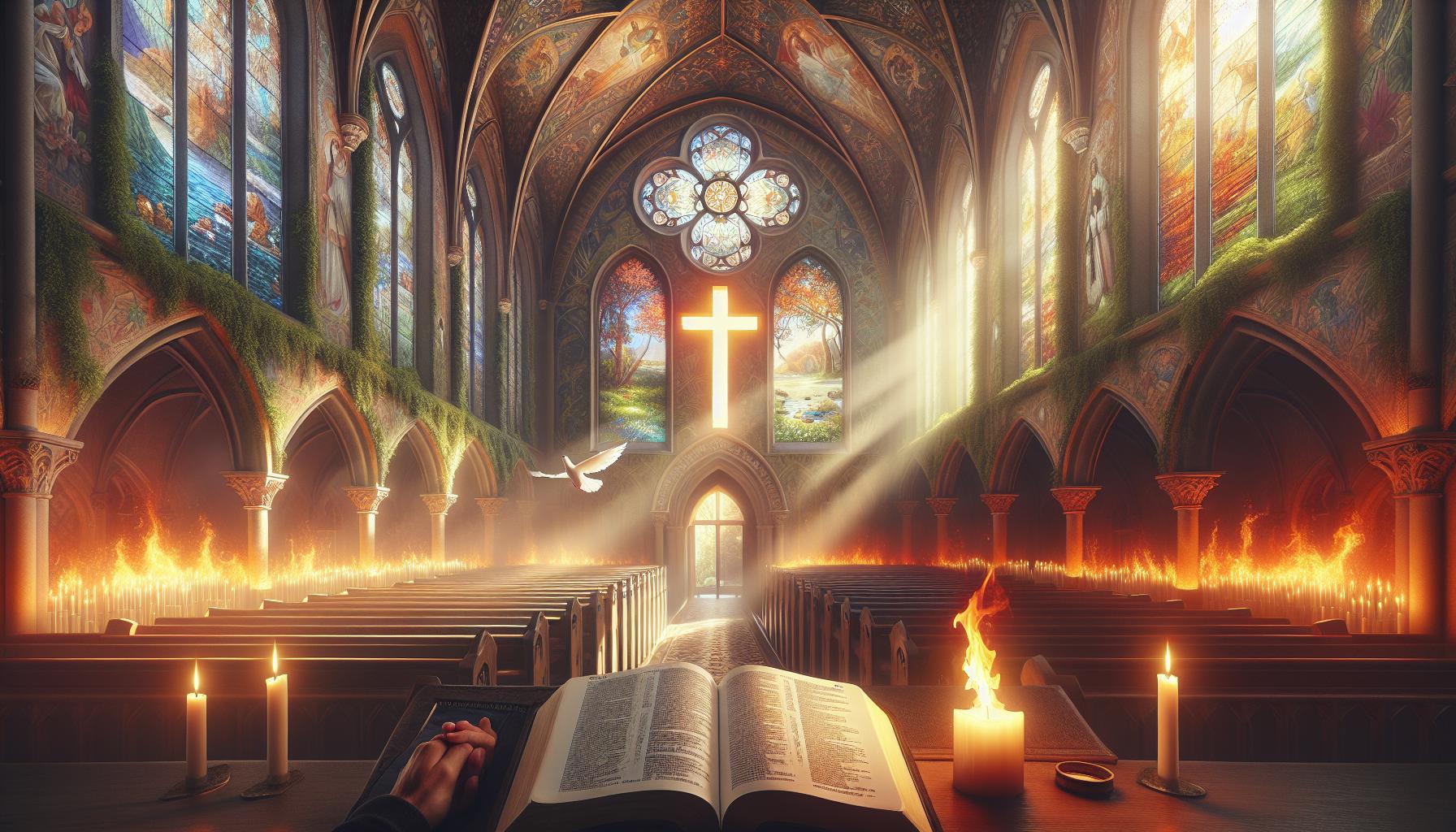 The Dual Nature of Fire: Purification and Destruction