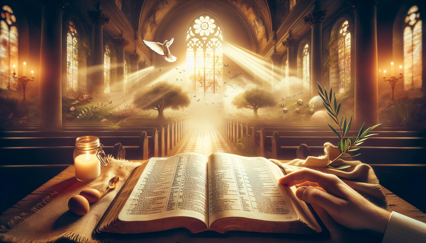 The Symbolism of the number‌ Seven ‍in Biblical Texts