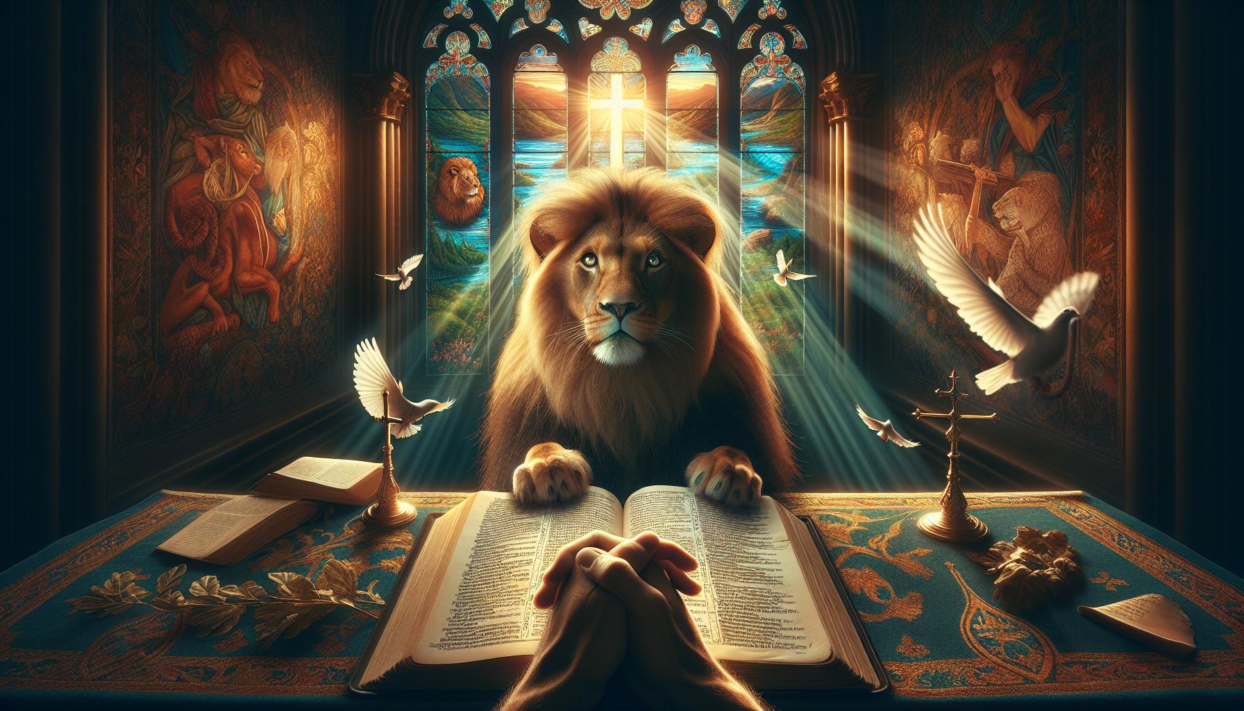 Exploring the Attributes of Christ Through the Lion Imagery