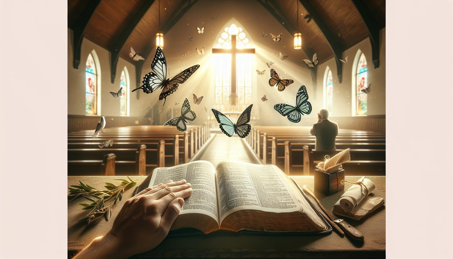 Exploring the Spiritual Metaphor of Transformation Through Butterflies